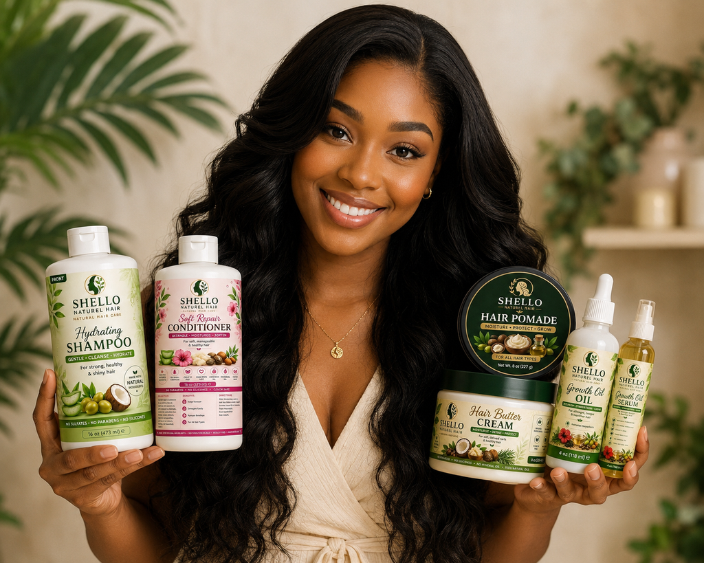 Shello Naturel Hair – Complete Hair Care Kit