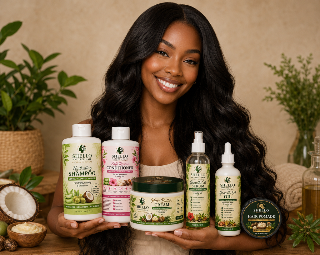 Shello Naturel Hair – Complete Hair Care Kit